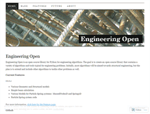 Tablet Screenshot of engineering-open.com